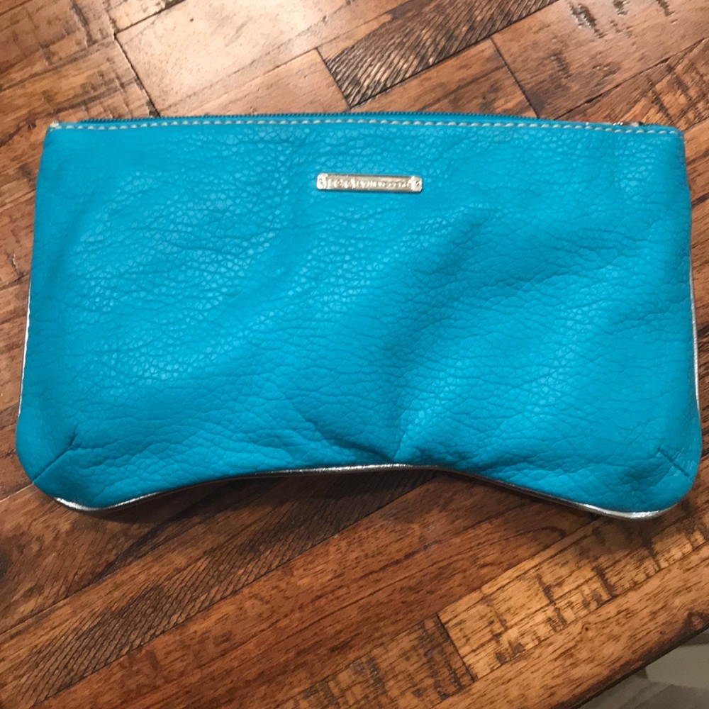 Red by Marc Eckō Turquoise Large Clutch
